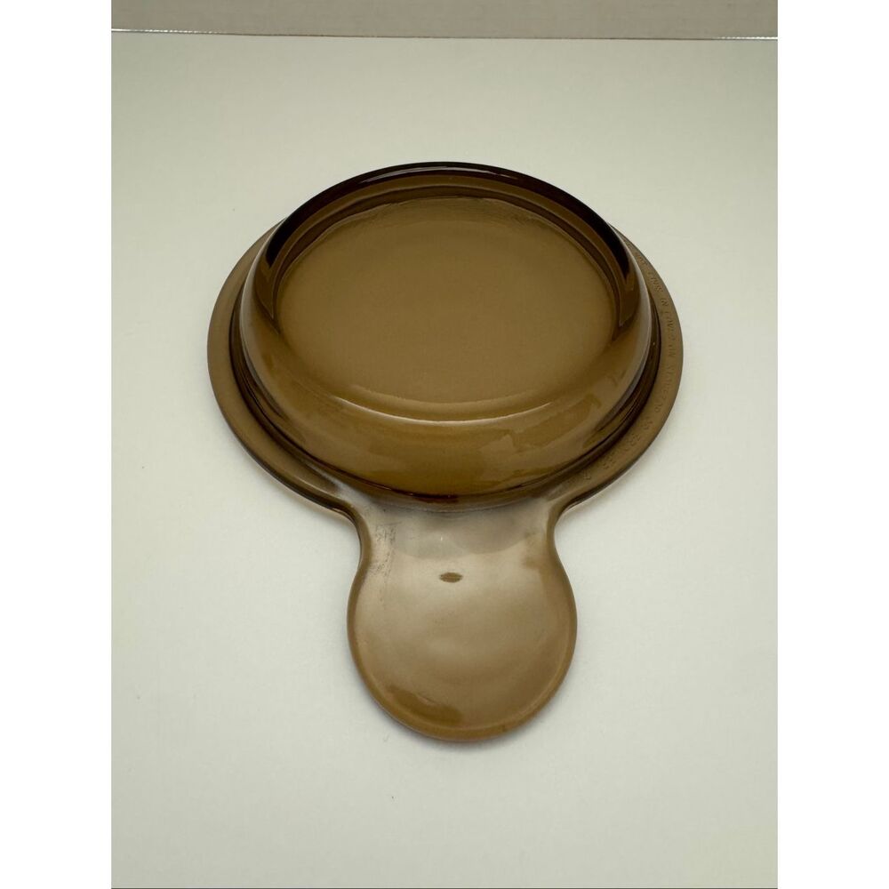Pyrex Visions Amber Grab It Bowl Replacement Lid # P-150-C  Corning U.S.A